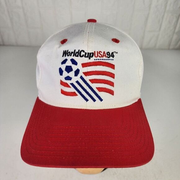 VTG Logo Athletic World Cup USA 94 Soccer Football 1994 Cap Hat Twins Enterprise - Picture 3 of 12